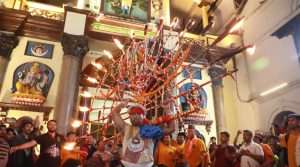 भक्तपुरमा जिब्रो छेड्ने जात्राको ब्रत सुरु