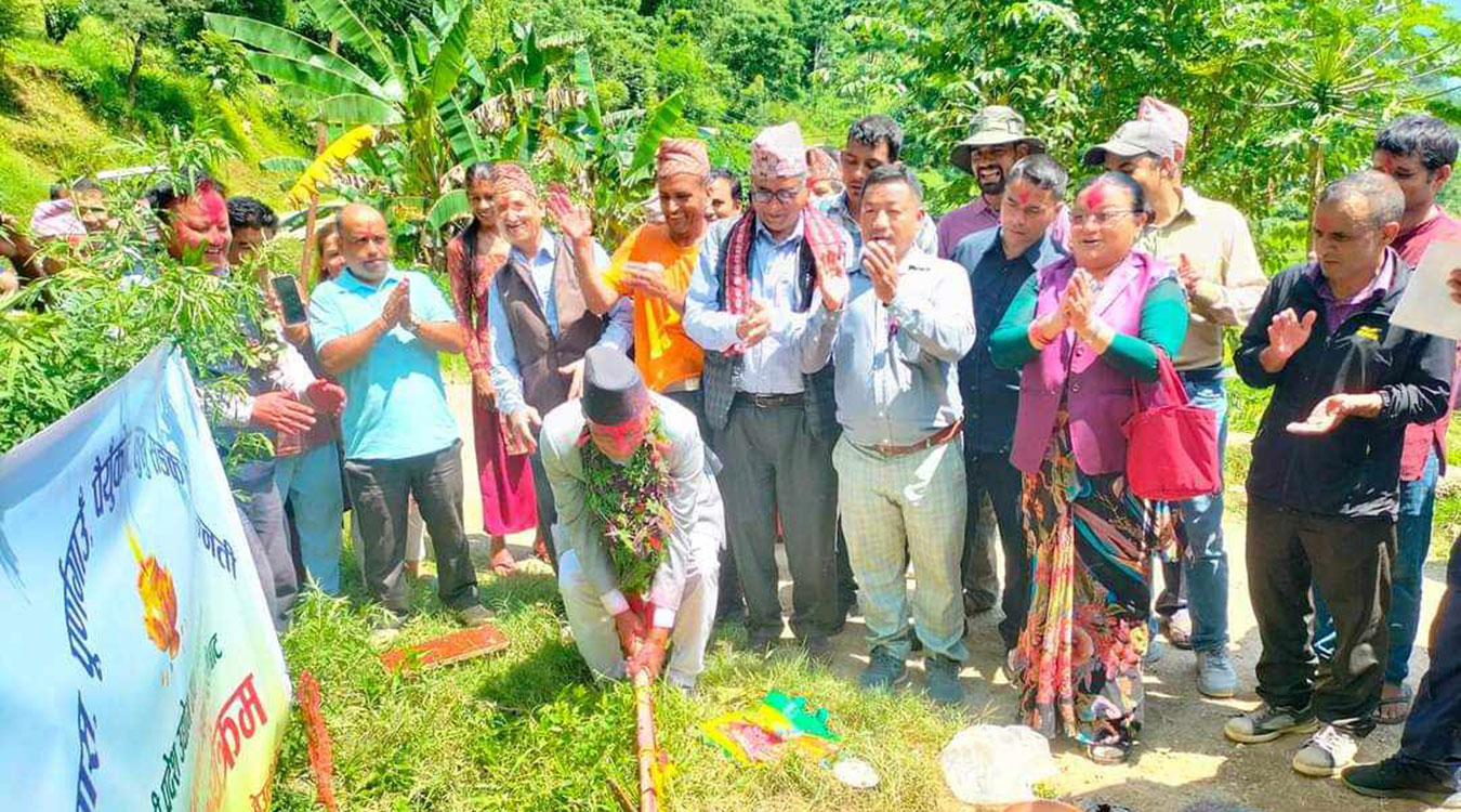 बेउलीवास-पूर्णगाउँ-पैँयुकोट-लुङ्खु सडक स्तरोन्नति