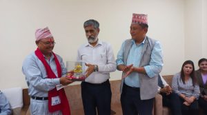 सेवा निवृत्त राससकर्मी विश्वकर्माको बिदाई
