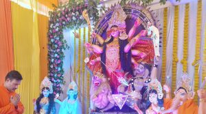 दुर्गा भवानीको प्रतिमा आज विसर्जन गरिँदै