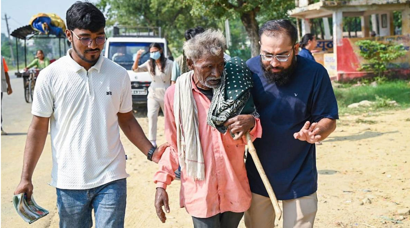 बाँकेका सडक सहयोगापेक्षीको उद्धार