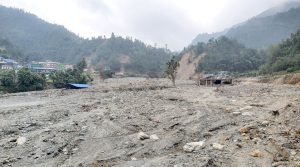 बाढीले बगर बनायो गोटीखेल बजार, छ अर्बका संरचना ध्वस्त