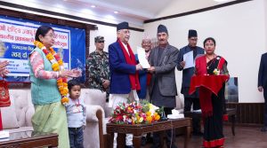 प्रधानमन्त्रीलाई राष्ट्रिय ज्यापु दिवसका लागि परम्परागत निमन्त्रणा