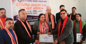 गल्याङ एफ.एमका स्टेसन म्यानेजर खनालसहित तीन जना पत्रकार सम्मानित 