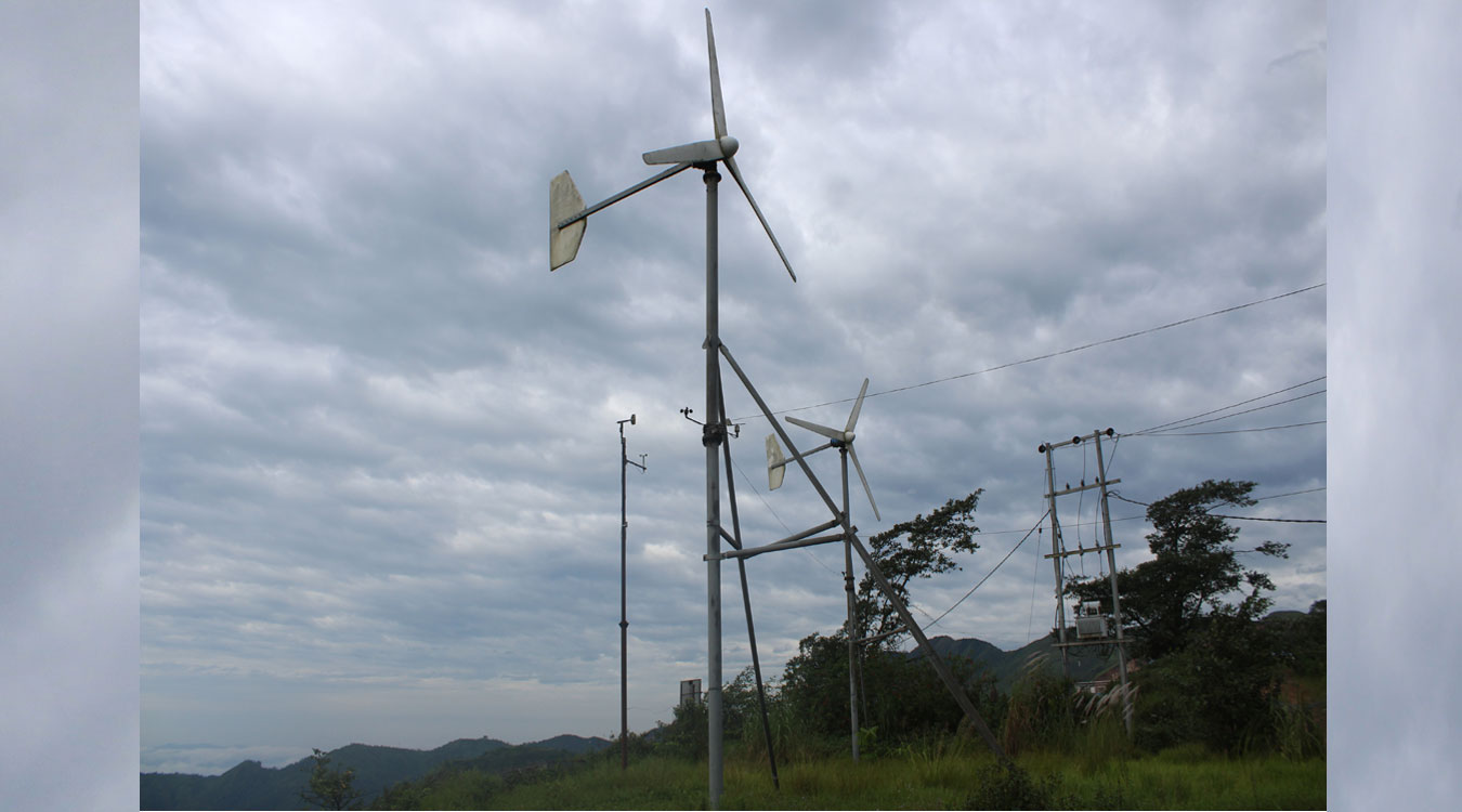 मर्मतसम्भारको अभावमा वायु ऊर्जा उत्पादन ठप्प