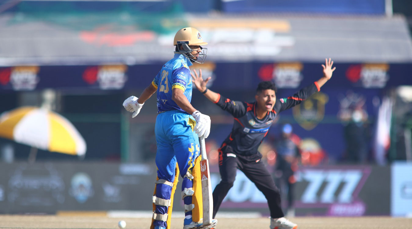 चितवन राइनोजलाई हराउँदै कर्णाली याक्स एनपिएलको क्वालिफायरमा प्रवेश