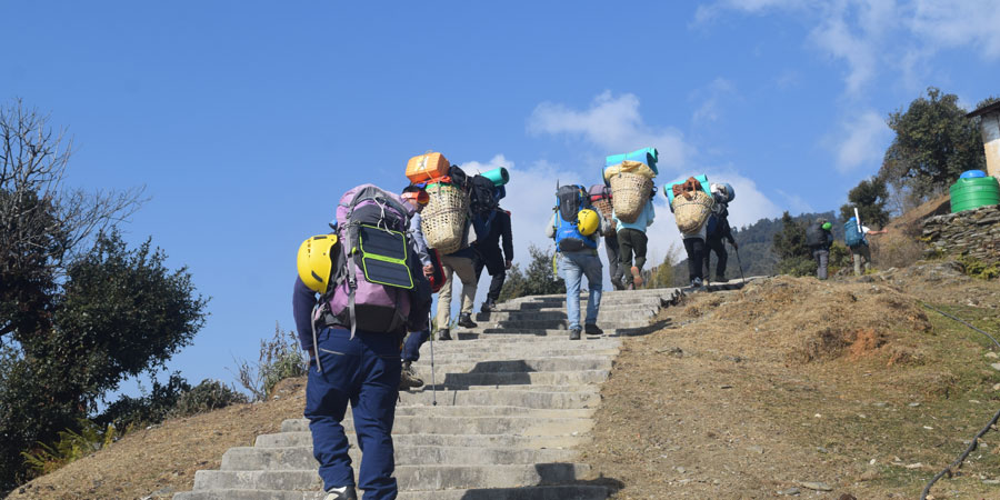 पर्यटकको आकर्षक बन्दै टोड्के–धौलागिरि पानोरमा सांस्कृतिक पदमार्ग