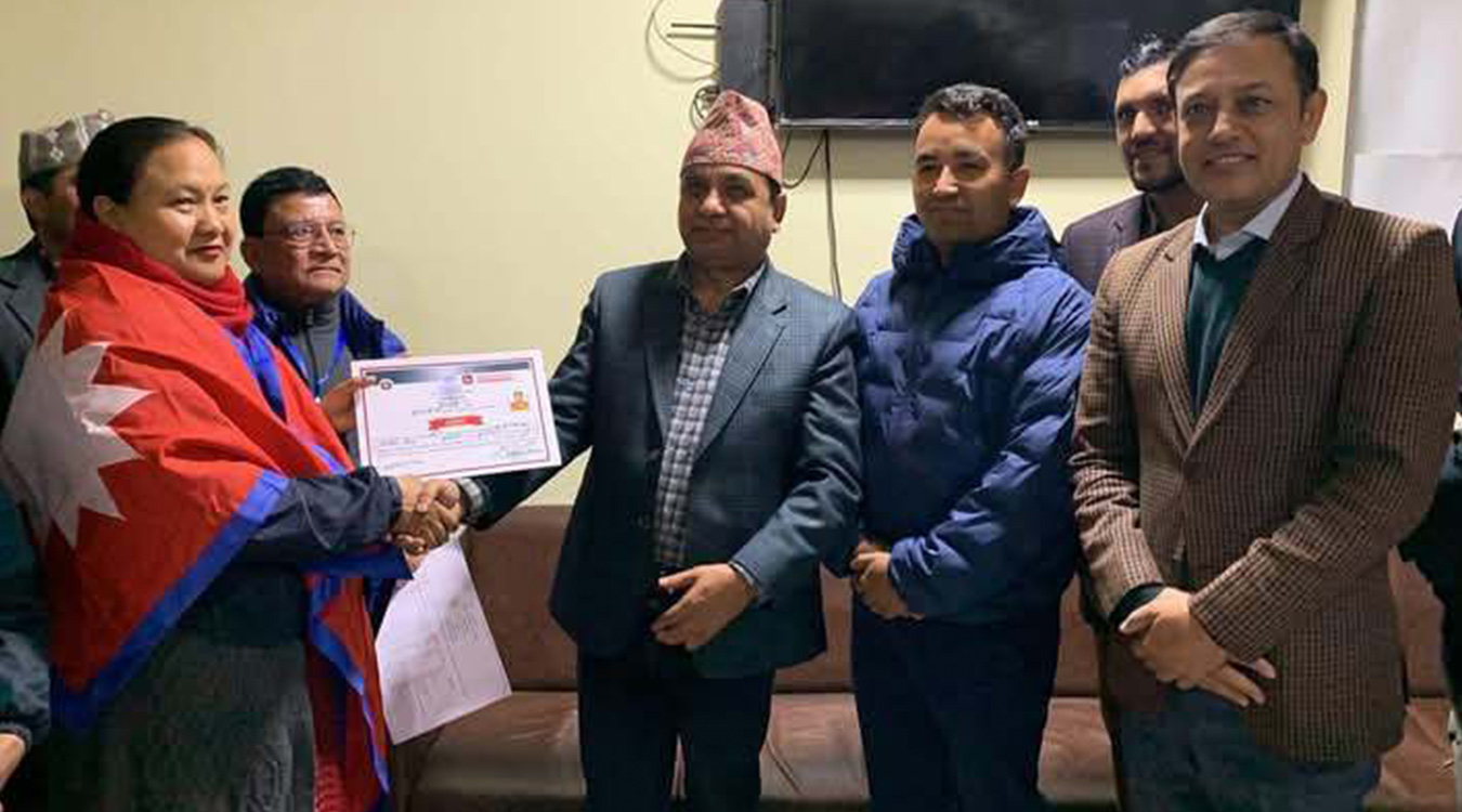 स्थानीय तह उपनिर्वाचन : काठमाडौं-१६मा रास्वपा उम्मेदवार श्रेष्ठ विजयी