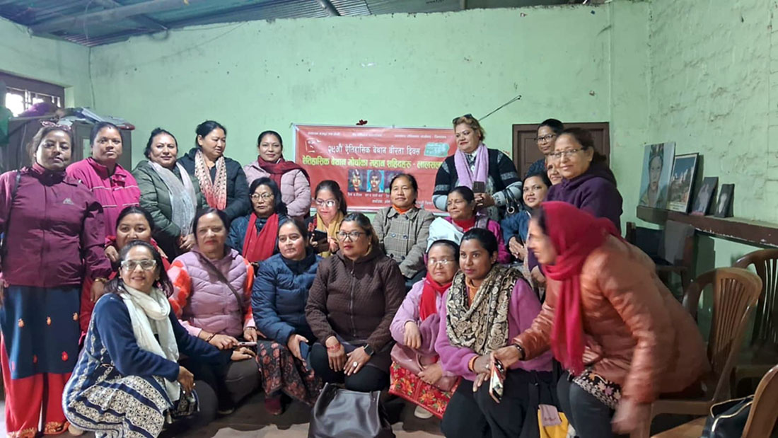अनेमसंघ क्रान्तिकारीले सम्झियो बेथानका सहिदहरुलाई