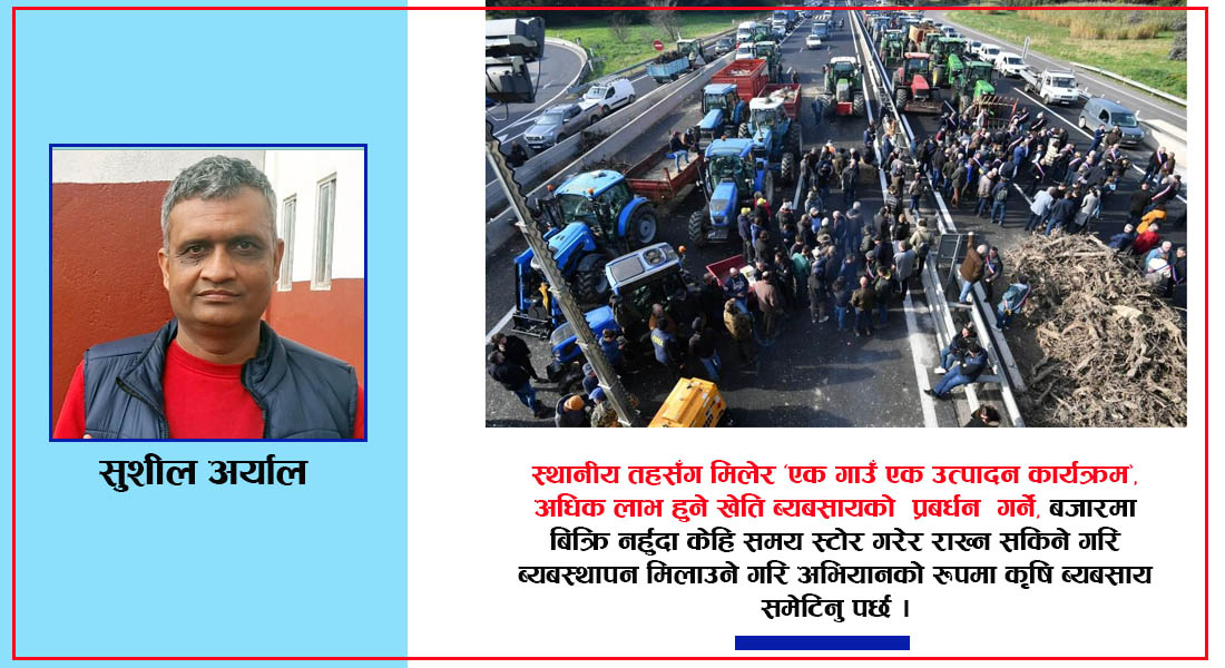 यूरोपका किसान आन्दोलनले उठान गरेका मुद्धा अनि हाम्रो वास्तविकता