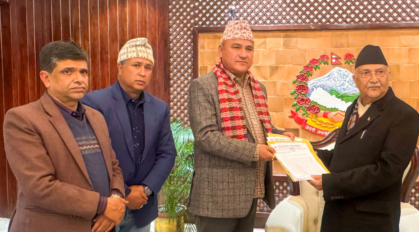 बक्यौता रकम भुक्तानीका लागि निर्माण उद्योग परिषद्को प्रधानमन्त्रीलाई आग्रह