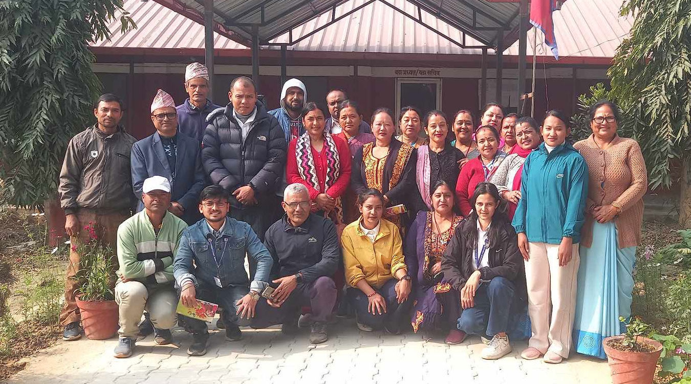 देवचुलीमा क्षयरोगको निर्मुलको लागि अभिमुखीकरण तालिम सम्पन्न