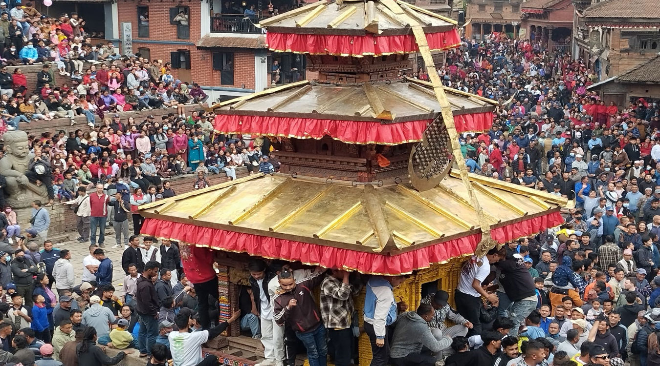 जात्रामय भएको छ भक्तपुर, नौदिने बिस्काको महिमा के छ ?