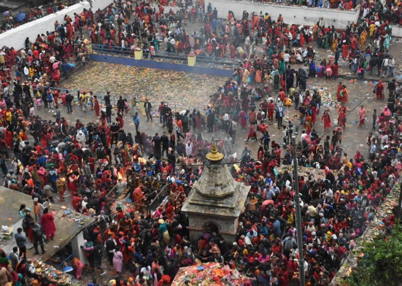 मातृ सम्मान दिवस अर्थात् आमाको मुख हेर्ने पर्व मनाइँदै