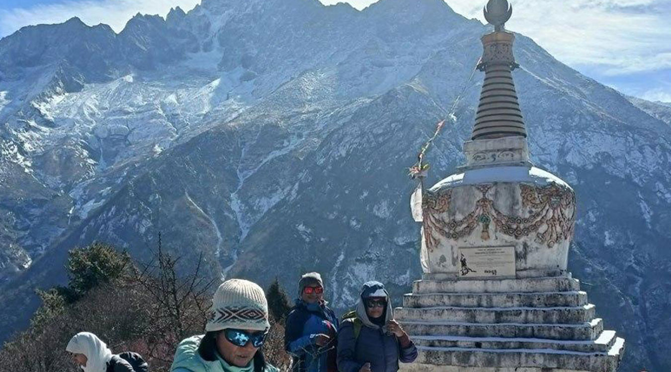सगरमाथा क्षेत्रमा पर्यटक आगमन वृद्धिः चैतमा १२ हजार भित्रिए