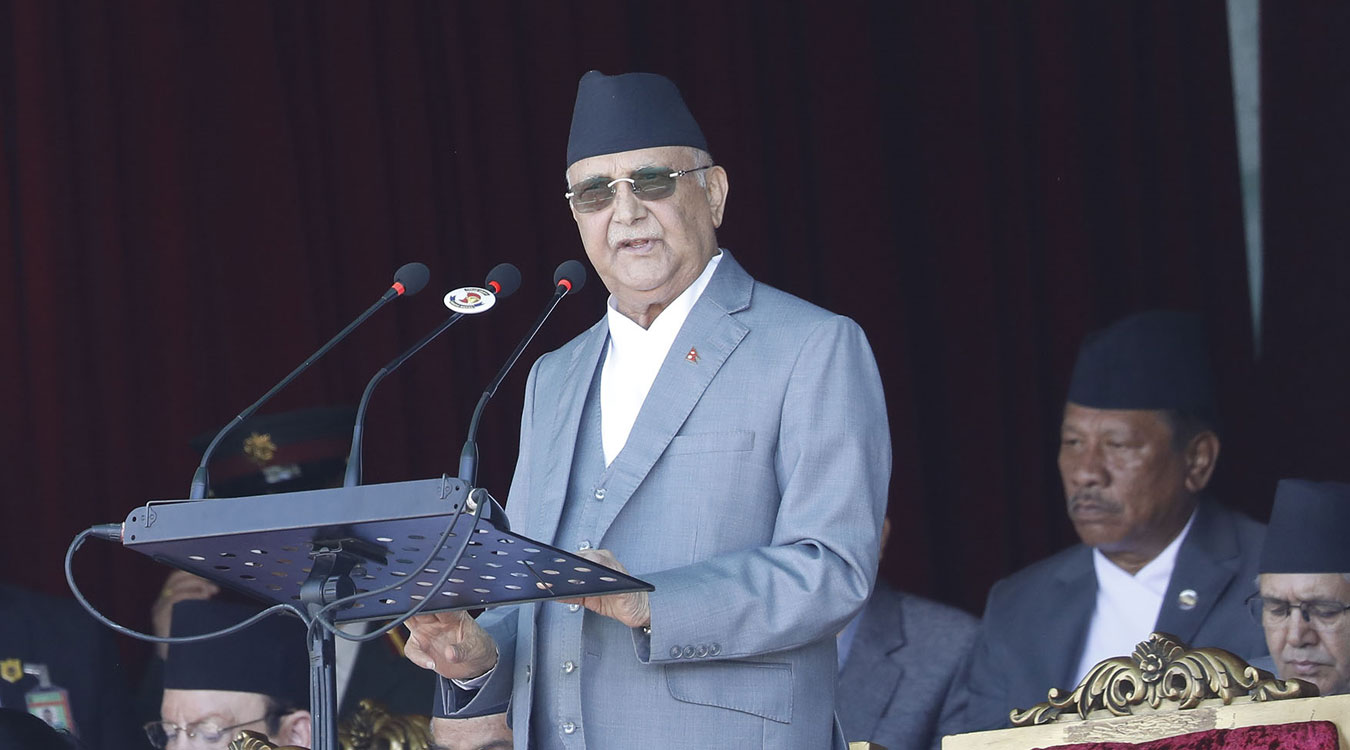 गणतन्त्र दिवस २०८२ को विशेष समारोहमा प्रधानमन्त्रीले गरेको सम्बोधनको पूर्णपाठ