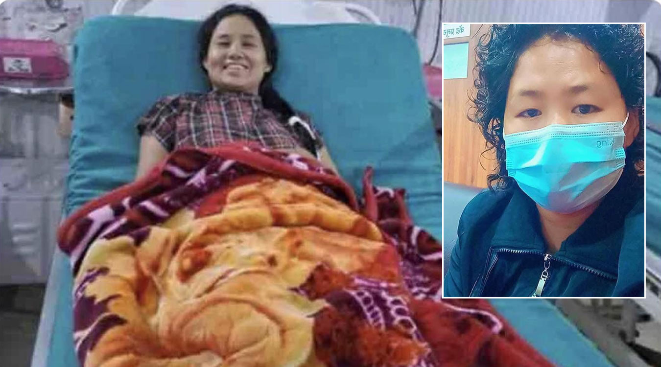 क्यान्सर पीडित पूर्व सञ्चारकर्मी तामाङलाई उपचारमा आर्थिक अभाव