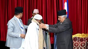 राष्ट्रपति पौडेलद्वारा हज यात्रीलाई शुभकामना