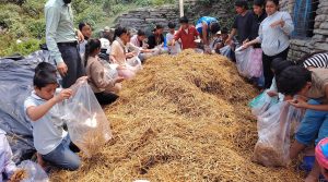 विद्यार्थीलाई पढाइसँगै सीप सिकाउँदै विद्यालय