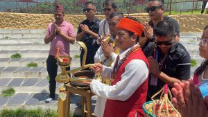 चर्चित झाँक्री प्रकाश भुजेलद्वारा नवग्रह मन्दिर दर्शन
