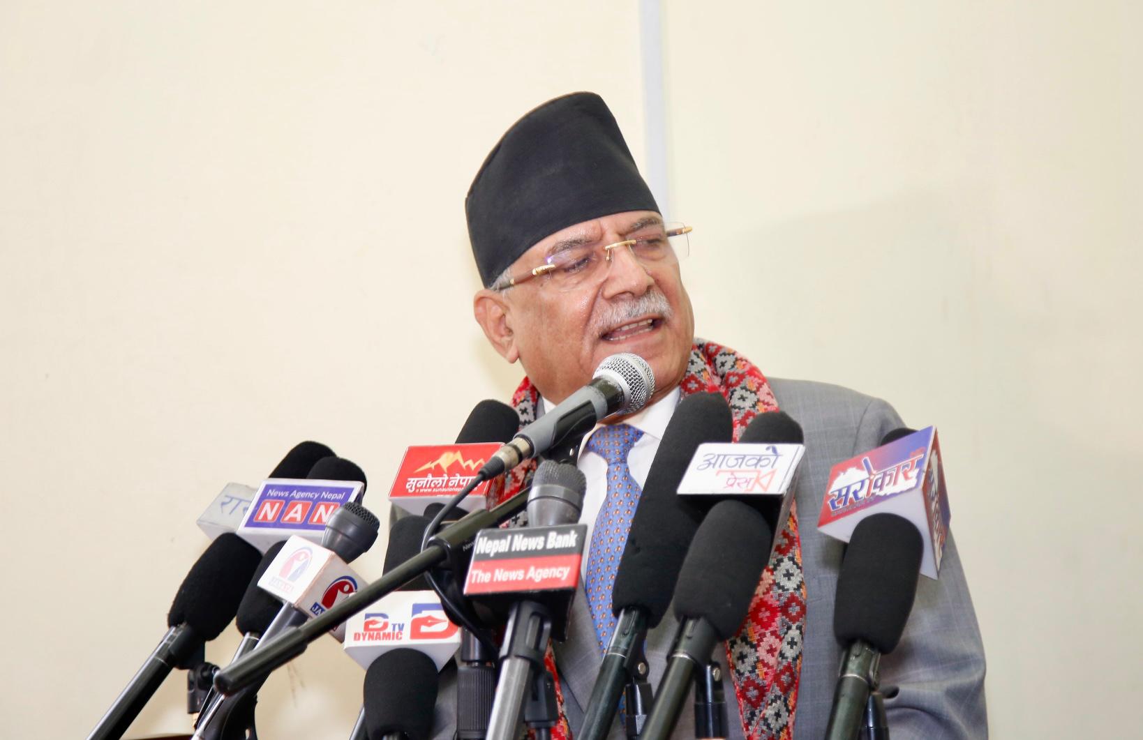 प्रचण्डको दाबी: प्रधानमन्त्री सुशीला कार्कीको नियुक्ति नै केपी ओलीको सिफारिसमा भएको हो