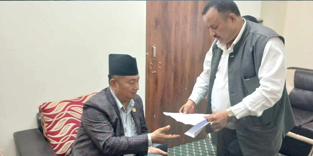 बागमतीका खानेपानी मन्त्रीले दिए राजीनामा