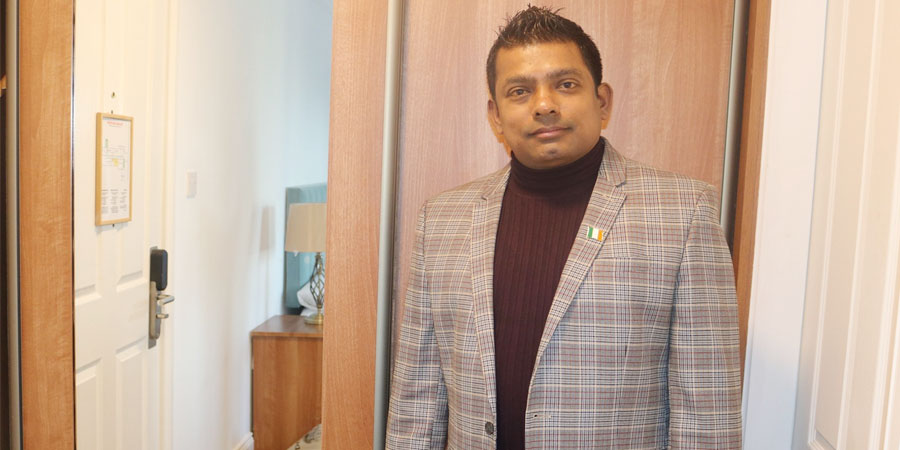 ओम अधिकारीद्धारा एनआरएनए आयरल्याण्डको अध्यक्ष पदमा उम्मेदवारी घोषणा