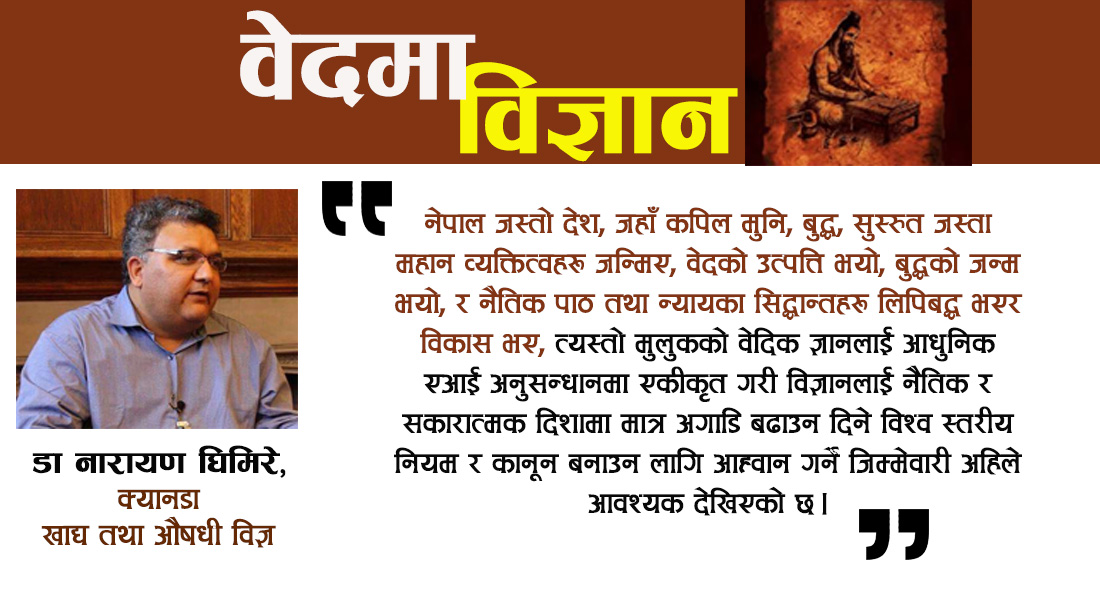 एआईसँग वेदमा विज्ञान जोड्नु पर्ने 