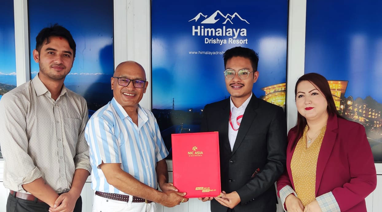 एन.आई.सी एशिया बैंकका ग्राहकलाई हिमालय दृष्य रिसोर्टमा विशेष छुट