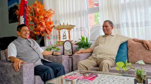 नारायणकाजी र उपेन्द्रबीच भेट : उपलब्धि रक्षा सम्बन्धमा छलफल