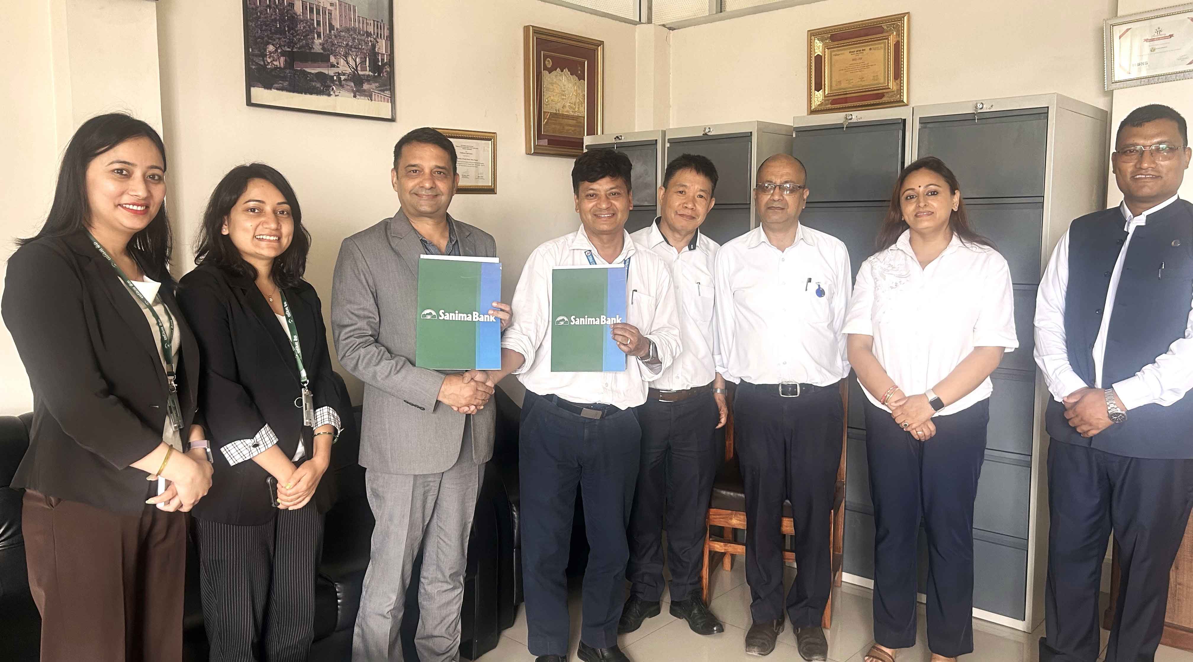 सानिमा बैंक र पाटन अस्पतालबीच विपन्न महिलाको उपचारका लागि आर्थिक सहयोग गर्ने सम्झौता