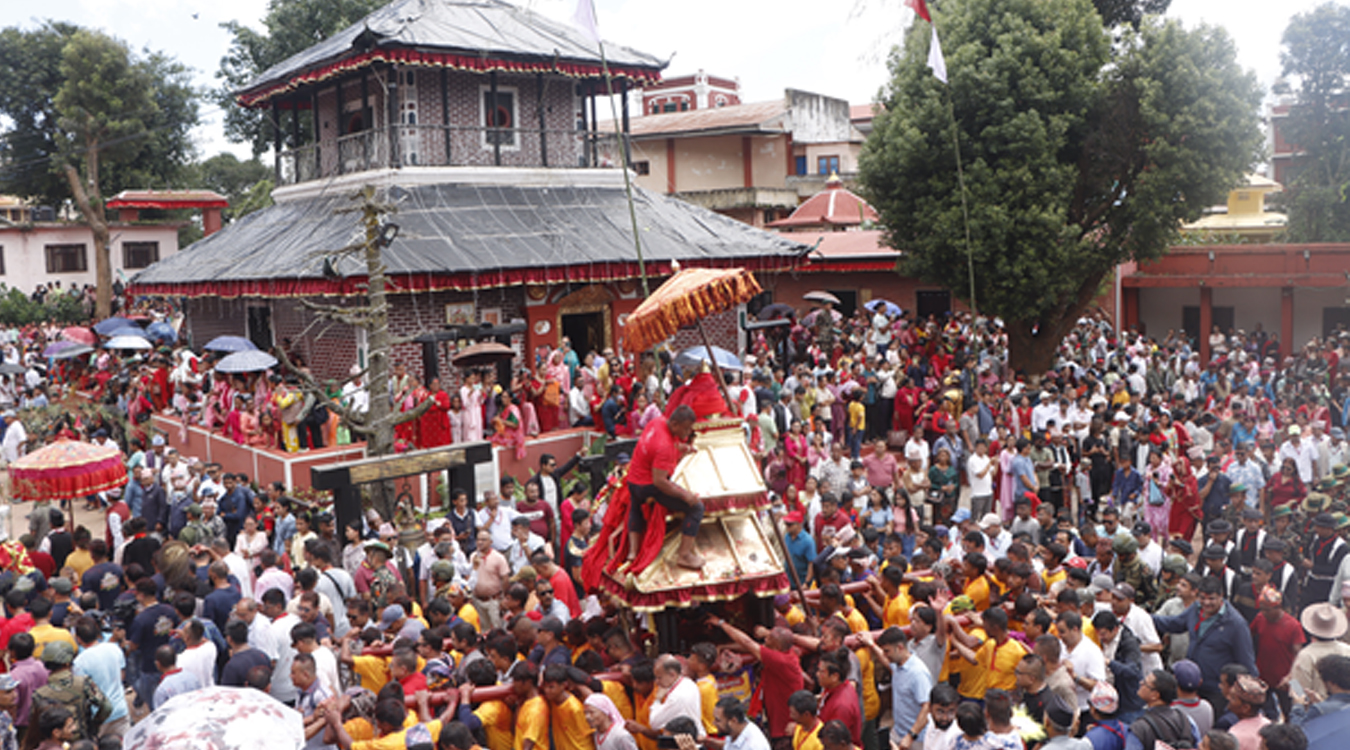पाल्पामा सिन्दुरजात्रा निकालियो