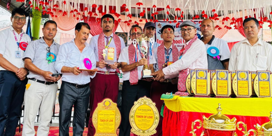 विद्यालयहरुबीच हाजिरी जवाफ प्रतियोगिता सम्पन्न