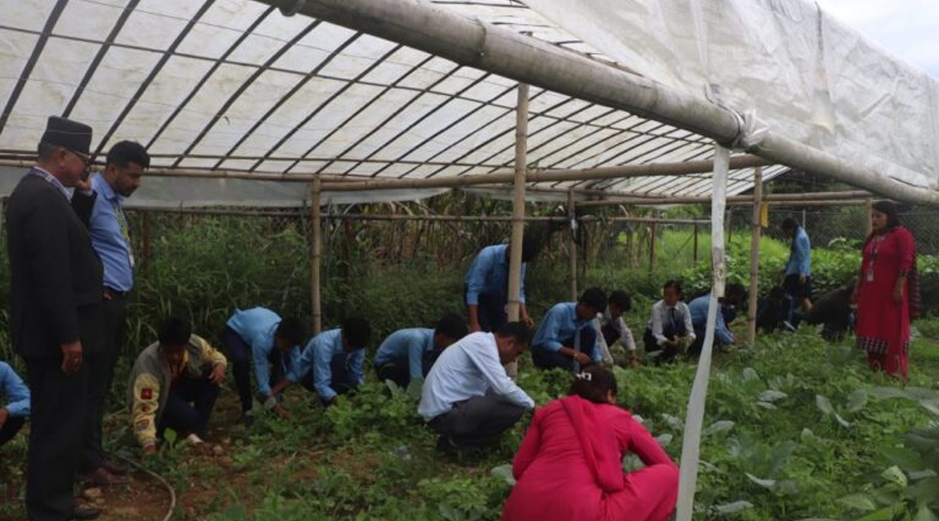 विद्यार्थीलाई अभ्यासमूलक व्यावहारिक शिक्षा दिँदै ‘यशोधरा’