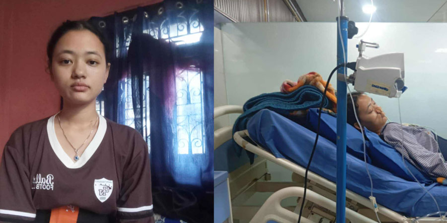 क्यान्सर रोगले पीडित अन्जनालाई एनआरएनए सेसेल्सको आर्थिक सहयोग