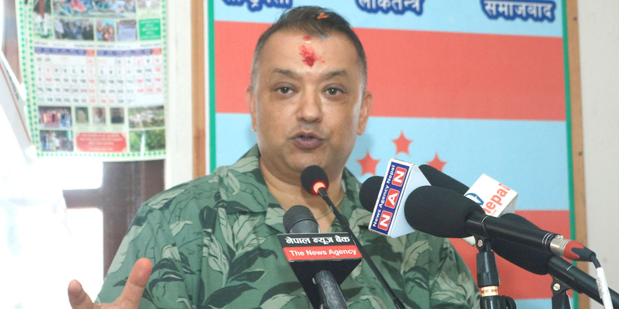 व्यक्तिको गल्ती पार्टीले जिम्मा नलिने महामन्त्री थापाको भनाइ