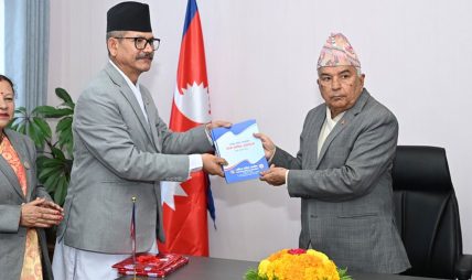 राष्ट्रपतिसमक्ष दलित आयोगको वार्षिक प्रतिवेदन पेस