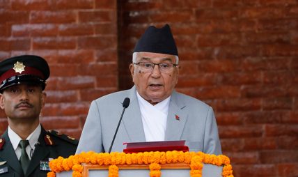 निर्धारित समयमै निर्वाचन सम्पन्न गर्ने भूमिका खेल्न राष्ट्रपतिको आह्वान