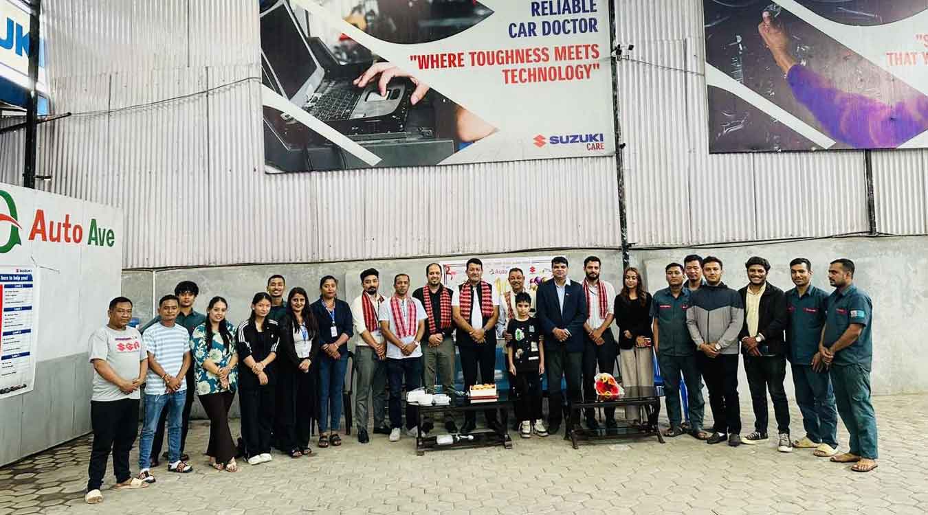 सुजुकीको पहिलो सर्भिस सेन्टरले मनायो १६औं वार्षिकोत्सव 