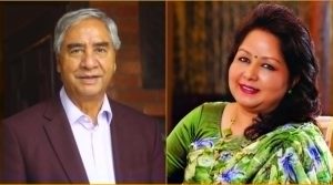 देउवा र आरजु सिंगापुर जाँदै