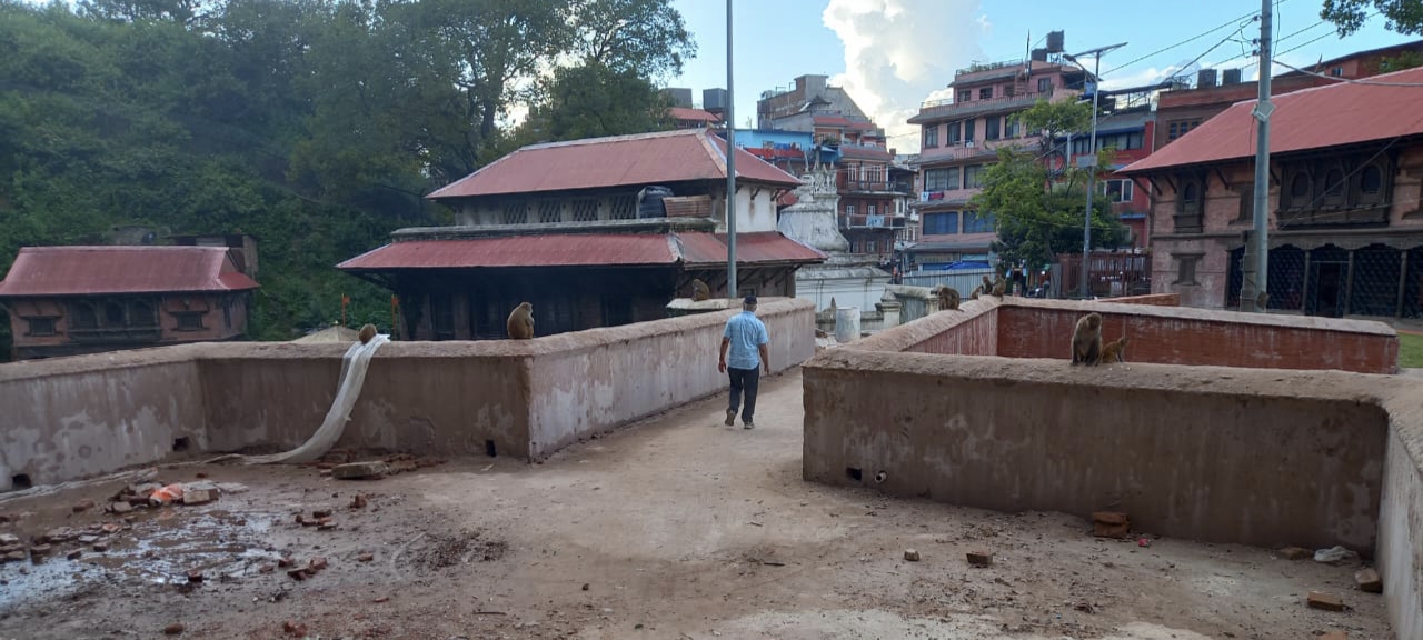 अलपत्र गौरीघाट पुल करिब एक वर्षपछि बन्यो अलपत्र गौरीघाट पुल करिब एक वर्षपछि बन्यो