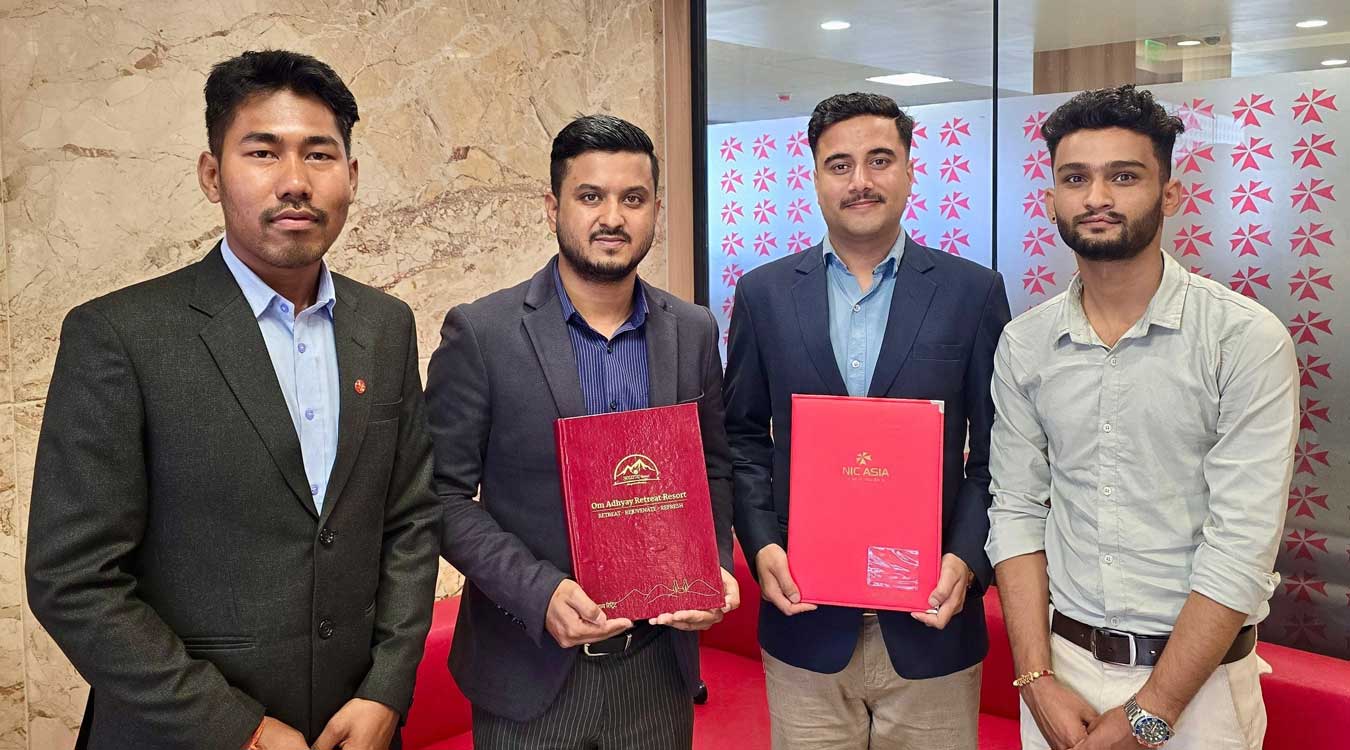 एनआईसी एशिया बैंकका ग्राहकलाई ओम अध्याय रिट्रिटमा १५ प्रतिशतसम्म छुट