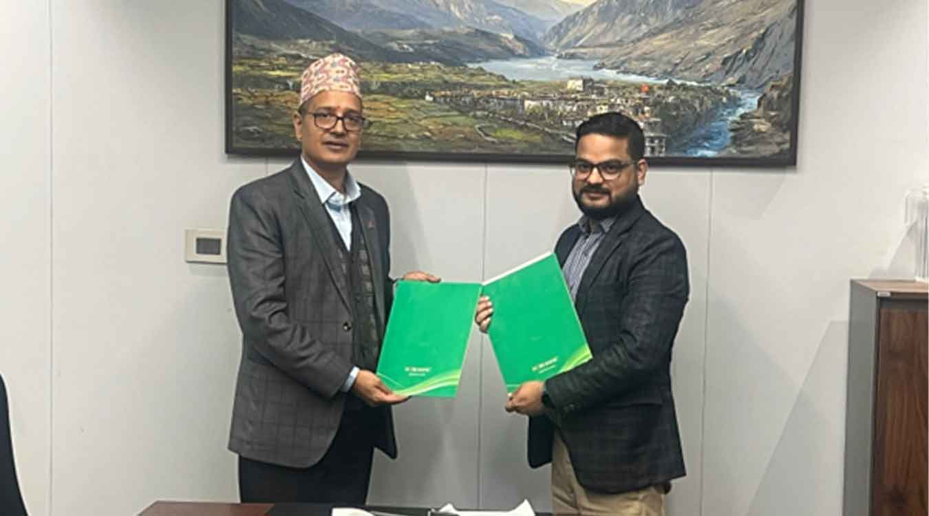 लुम्बिनी सिरेमिक्स लिमिटेडद्वारा उत्पादित लामिनार टाइल्सले नबिल बैंकसँग “च्यानल फाइनान्सिङ” सुरु गर्न साझेदारी गरेको घोषणा
