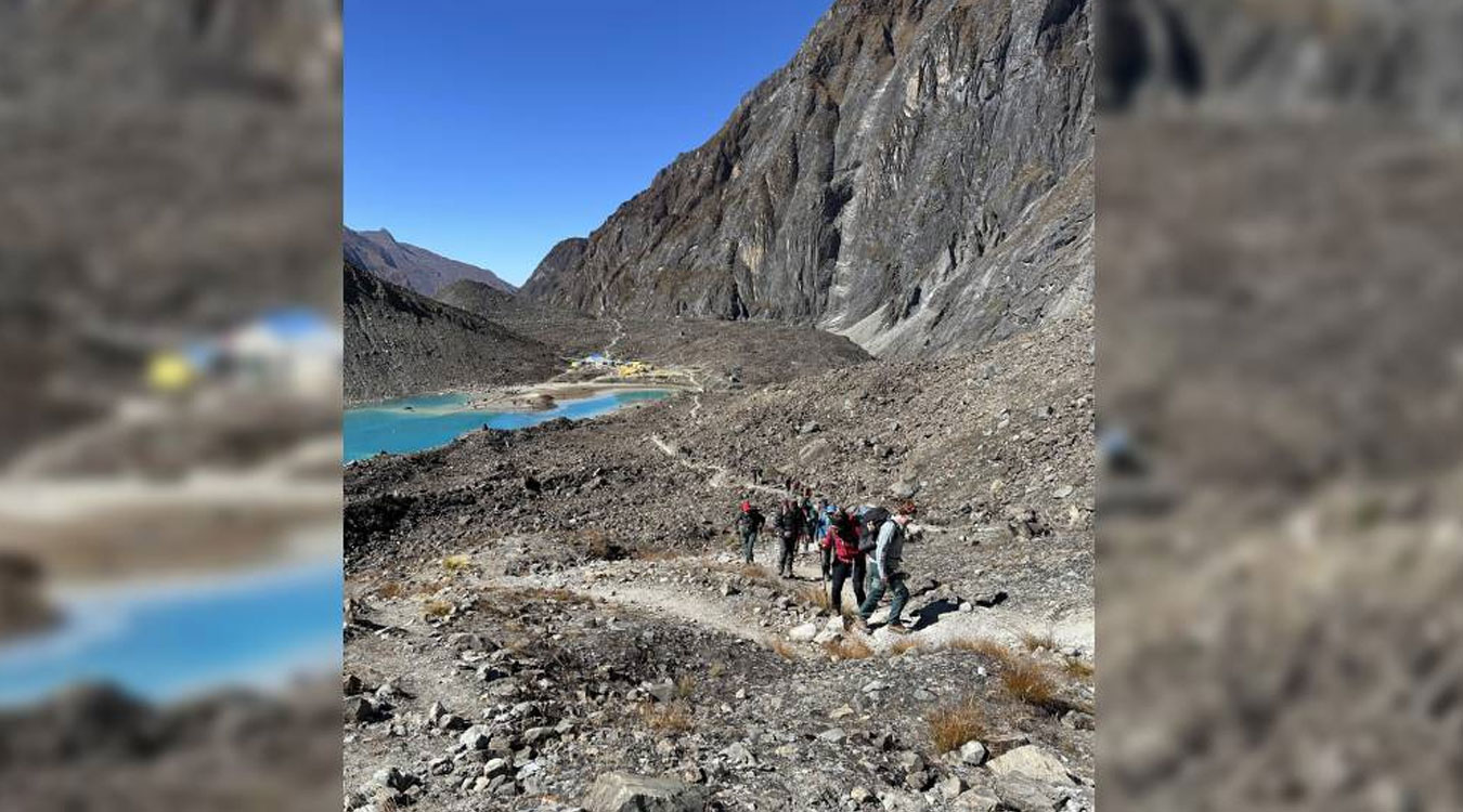 पदमार्ग निर्माण भएपछि अन्नपूर्ण आधार शिविर पुग्ने पर्यटकको चाप बढ्यो
