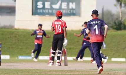 एसीसी प्रिमियर कप : सेमिफाइनलमा नेपाल मलेसियासँग खेल्दै एसीसी प्रिमियर कप : सेमिफाइनलमा नेपाल मलेसियासँग खेल्दै