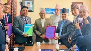 स्टार्टअप उद्यम कर्जा सुरक्षणका लागि त्रिपक्षीय सम्झौता