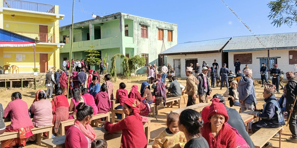सेनाको निःशुल्क स्वास्थ्य शिविरमार्फत ४४३ जनाले पाए सेवा