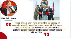 एकताबद्ध एनआरएनए र मनन गर्नुपर्ने बिषयहरु