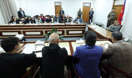 प्रधानमन्त्रीसँग जेनजी आन्दोलनका अगुवा सुधन गुरुङद्वारा भेटवार्ता प्रधानमन्त्रीसँग जेनजी आन्दोलनका अगुवा सुधन गुरुङद्वारा भेटवार्ता