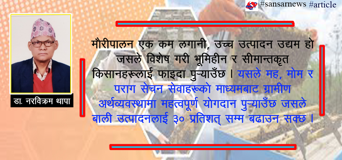 मौरी पालन व्यवसायको महत्व